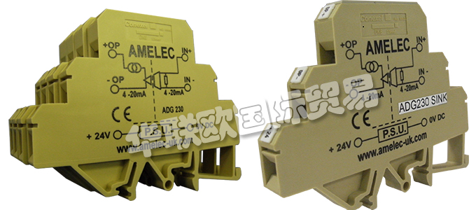 英國AMELEC公司的產品主要有：英國AMELEC變送器、AMELEC放大器、信號分離器、跳閘放大器、脈沖發生器、RTD分離器電流表、發射器、換能器、行程放大器、信號分配器、信號隔離器、信號轉換器、面板儀表、高壓信號變送器、電位器變送器、電流傳感器、電壓傳感器、直流電流變送器、接觸式中繼器、多通道信號隔離器、可編程信號隔離器、指示器、電源。