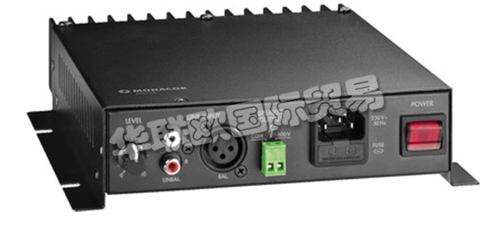 德國MONACOR公司主要供應(yīng)：德國MONACOR放大器,MONACOR功率放大器，揚(yáng)聲器，音量控制器，電纜，連接電纜，測試儀，電纜測試儀，數(shù)字萬用表，照度計(jì)等產(chǎn)品。