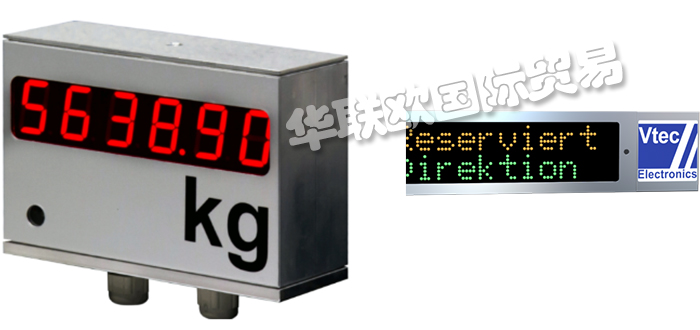 VTEC,瑞士VTEC液晶顯示模塊,VTEC遠程顯示器