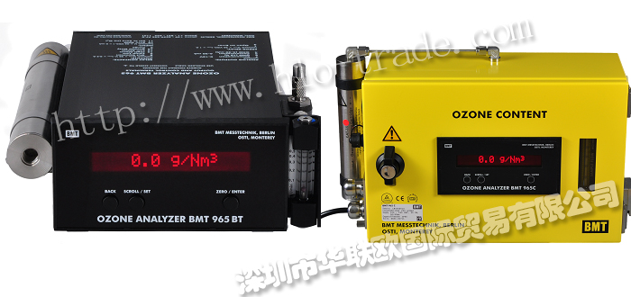 德國BMT臭氧分析儀全系列產品型號詳細介紹